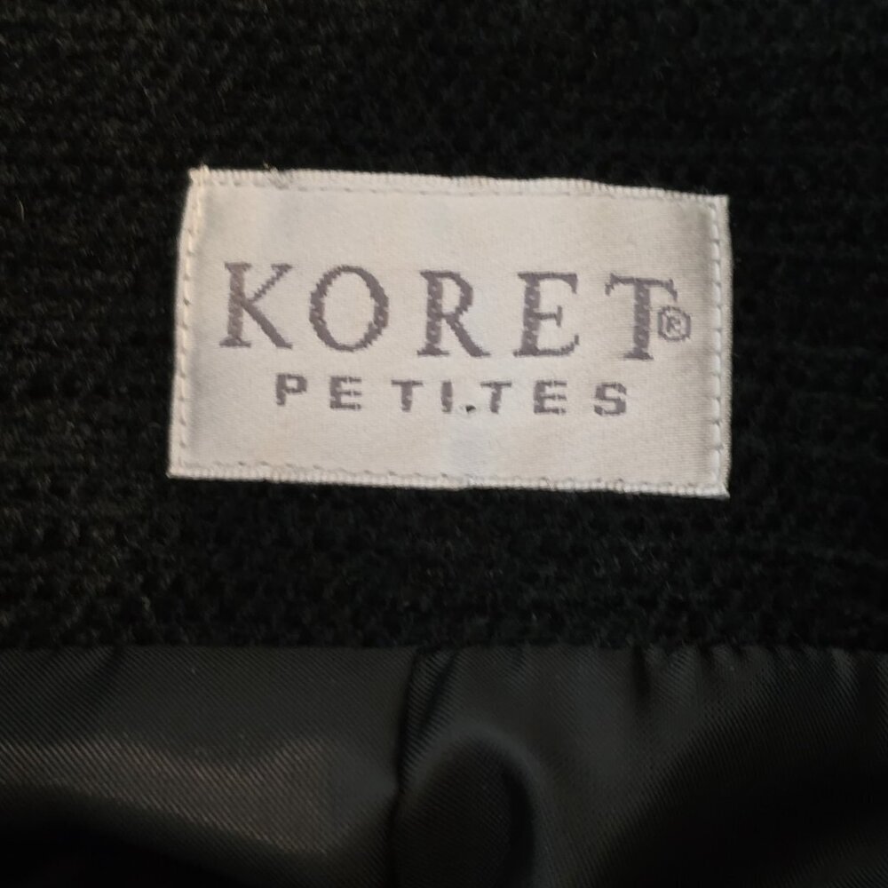 Vintage Koret Jacket Women M Patchwork Colorblock Embroidered Button Mixed Media - Picture 7 of 8